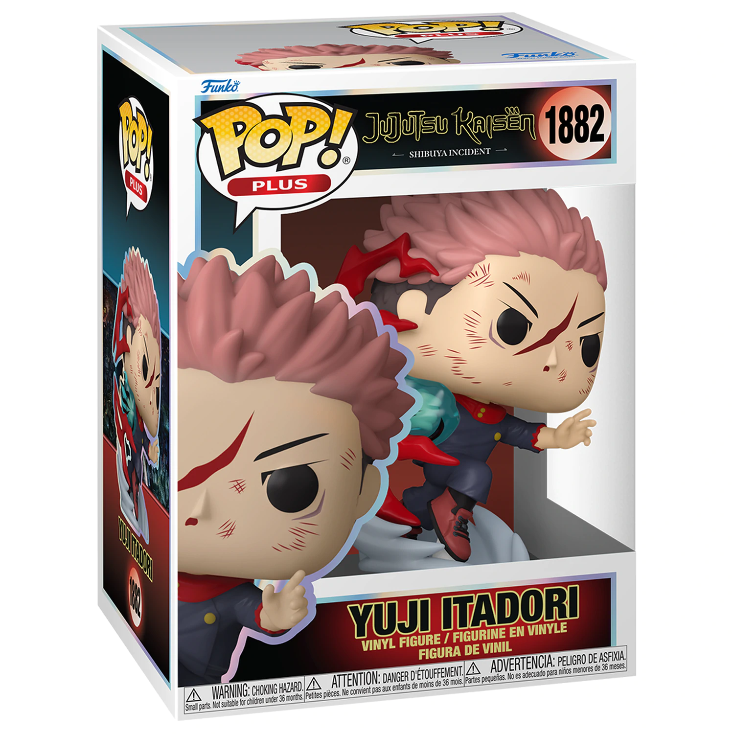 Jujutsu Kaisen Funko POP! Plus Animation vinylové figúrky Yuji Itadori 9 cm produktová fotografia