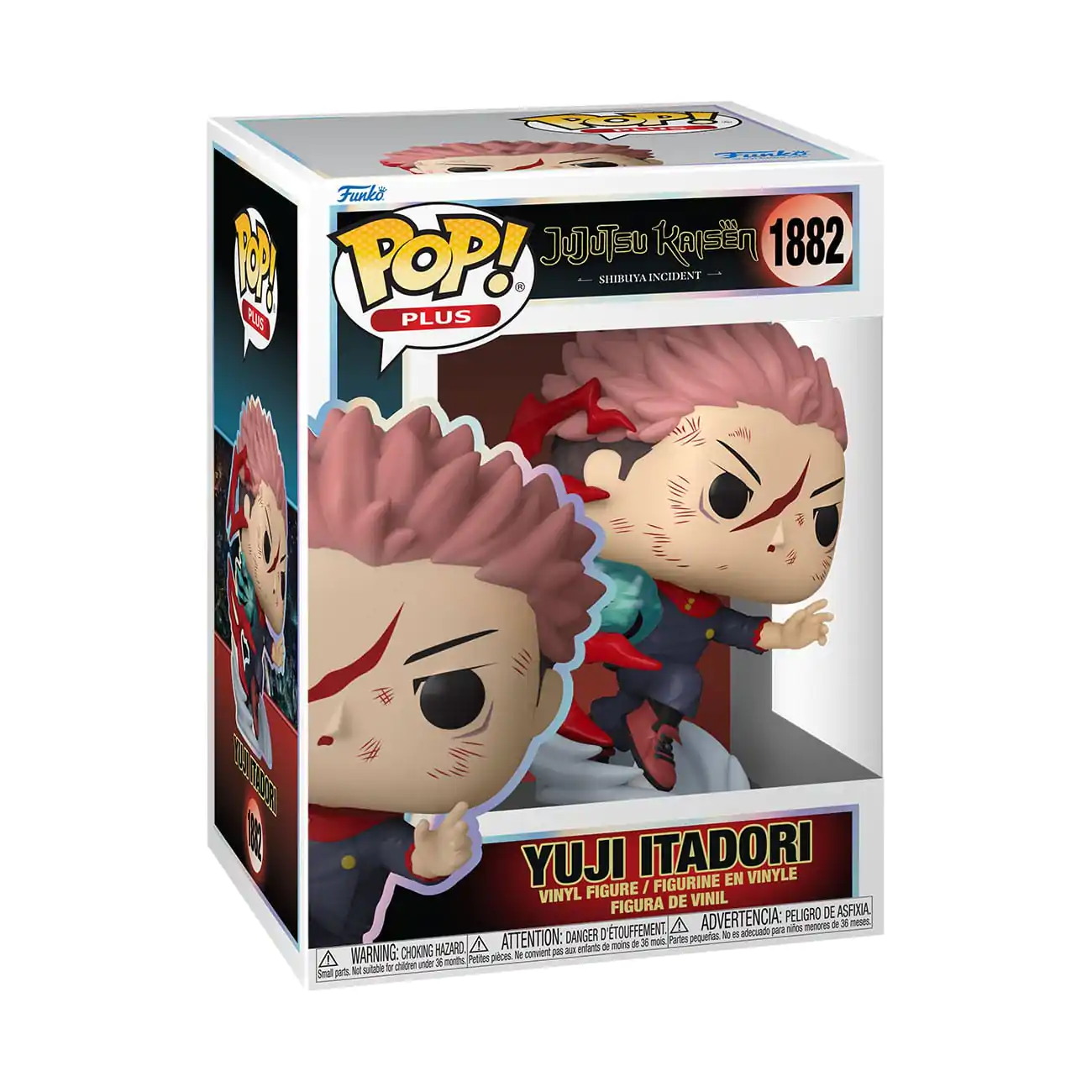 Jujutsu Kaisen Funko POP! Plus Animation vinylové figúrky Yuji Itadori 9 cm produktová fotografia