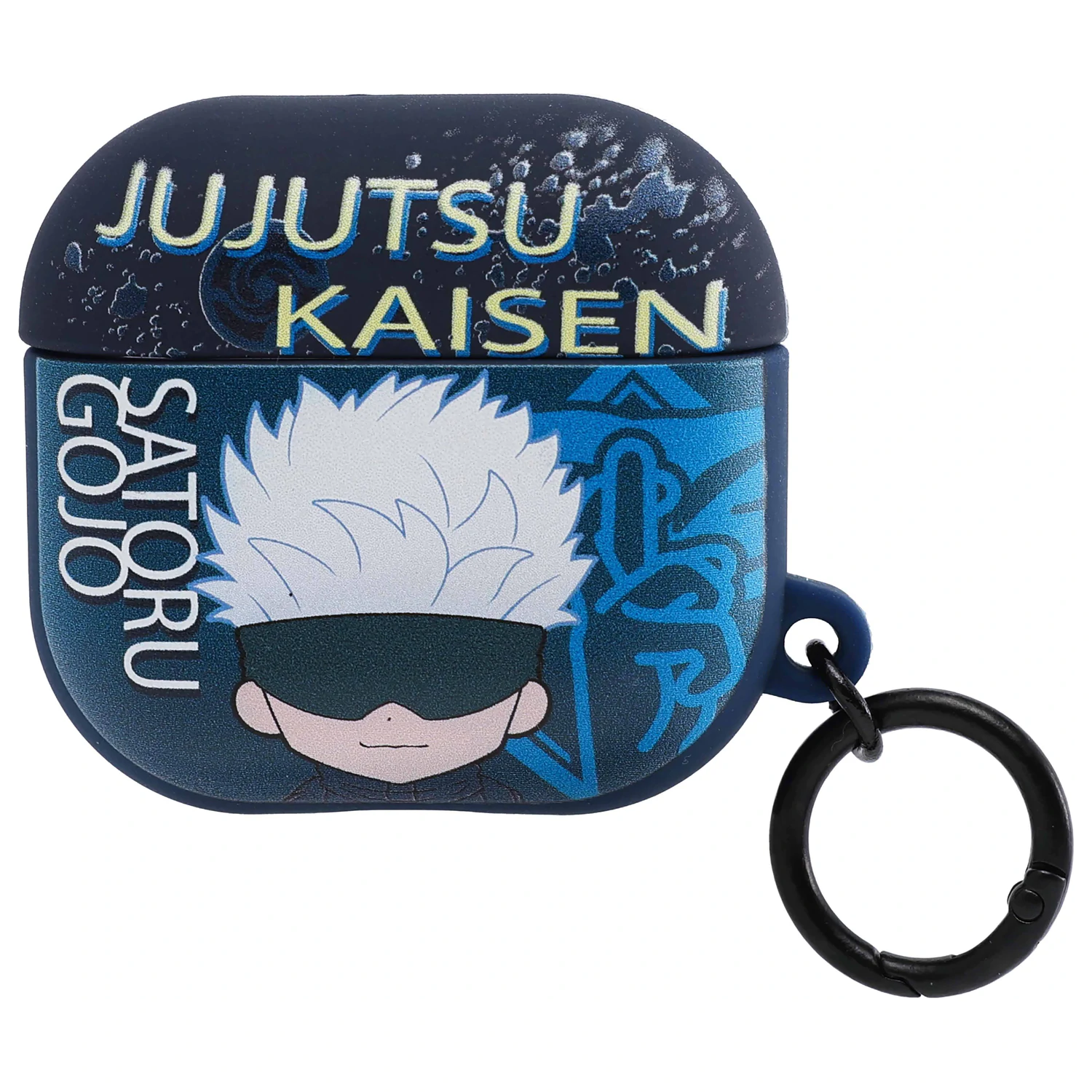 Jujutsu Kaisen Gojo 3D penové AirPods puzdro s klipom na tašku produktová fotografia