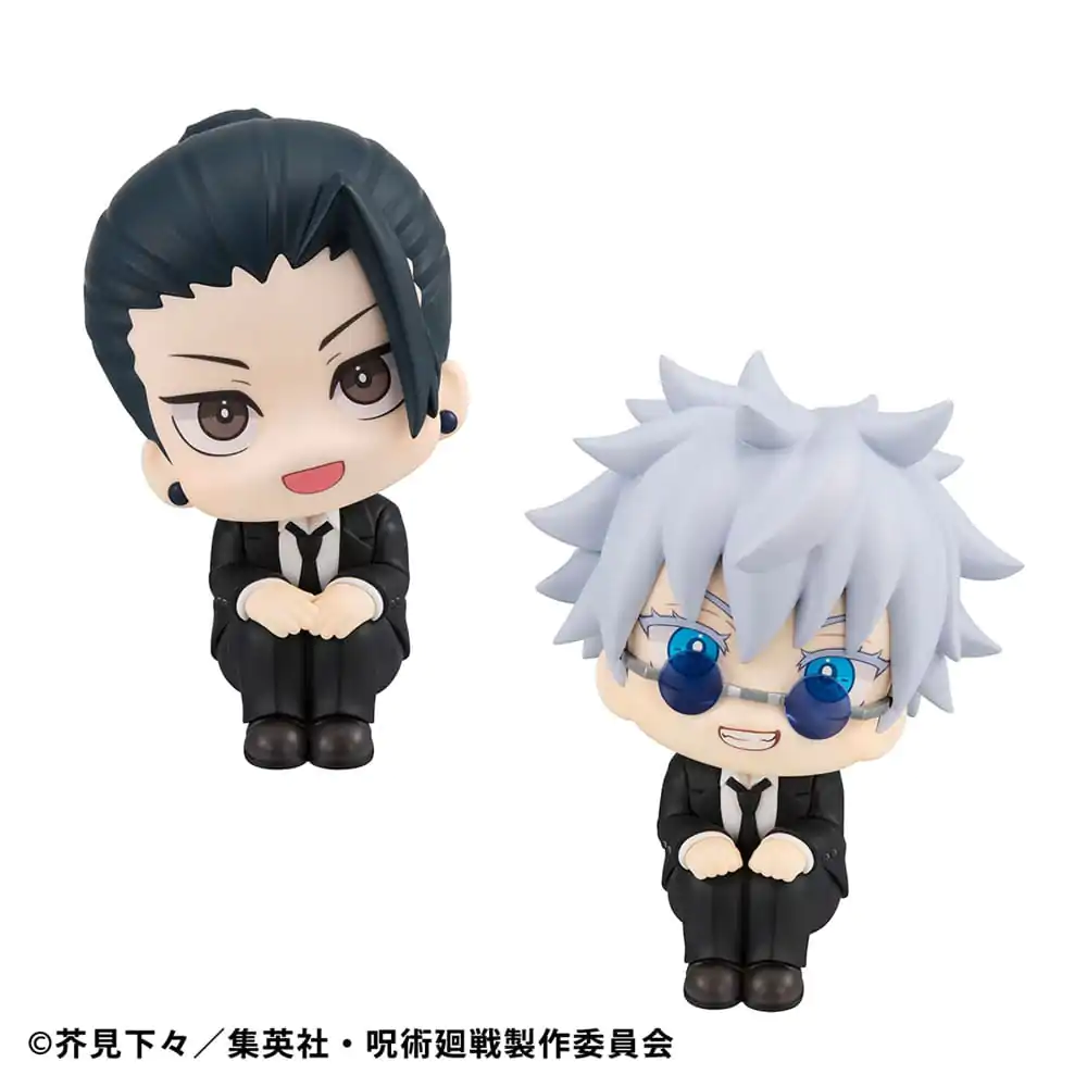 Jujutsu Kaisen Look Up PVC soška Satoru Gojo oblek Ver. & Suguru Geto oblek Ver. 11 cm (s darčekom) termékfotó