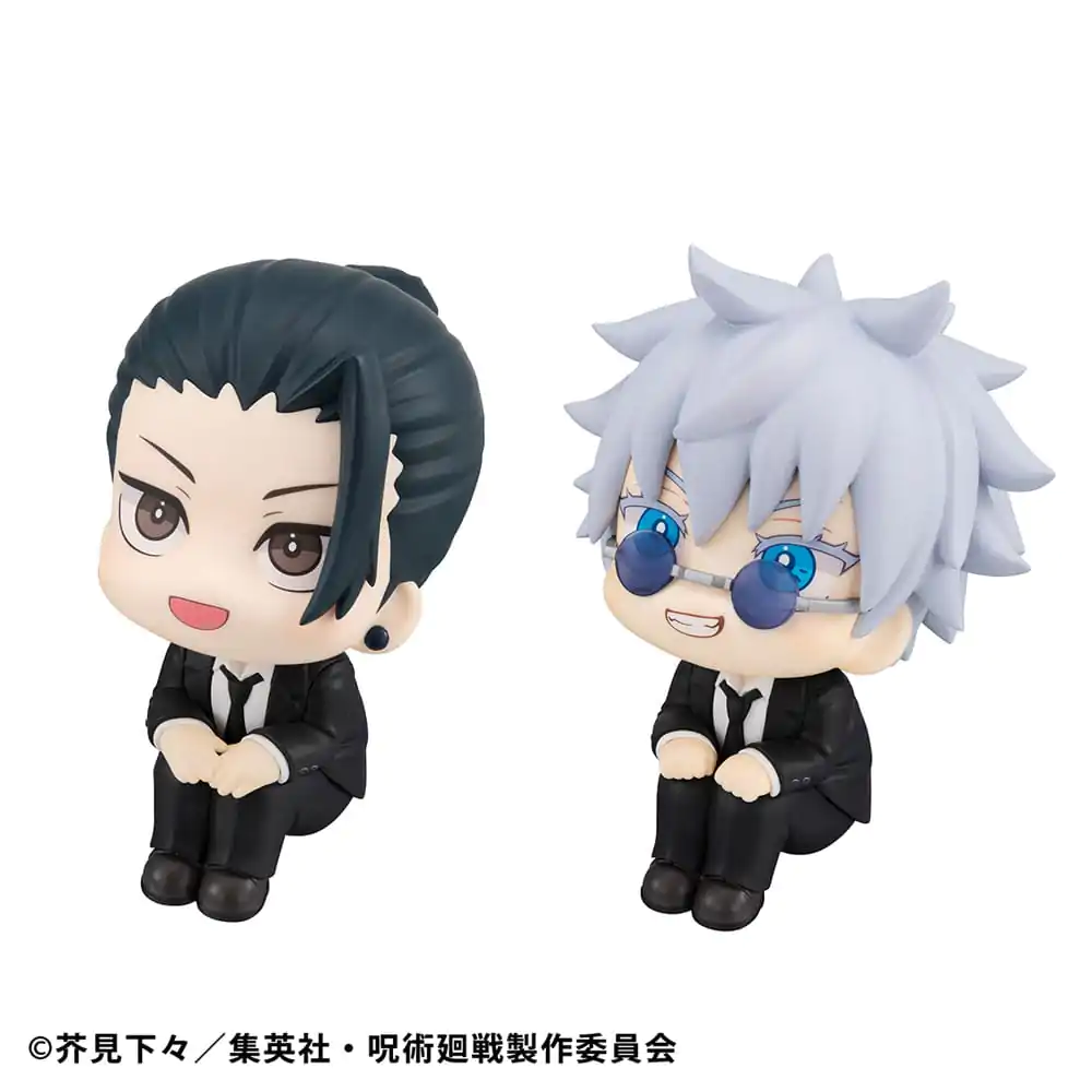 Jujutsu Kaisen Look Up PVC soška Satoru Gojo oblek Ver. & Suguru Geto oblek Ver. 11 cm (s darčekom) termékfotó