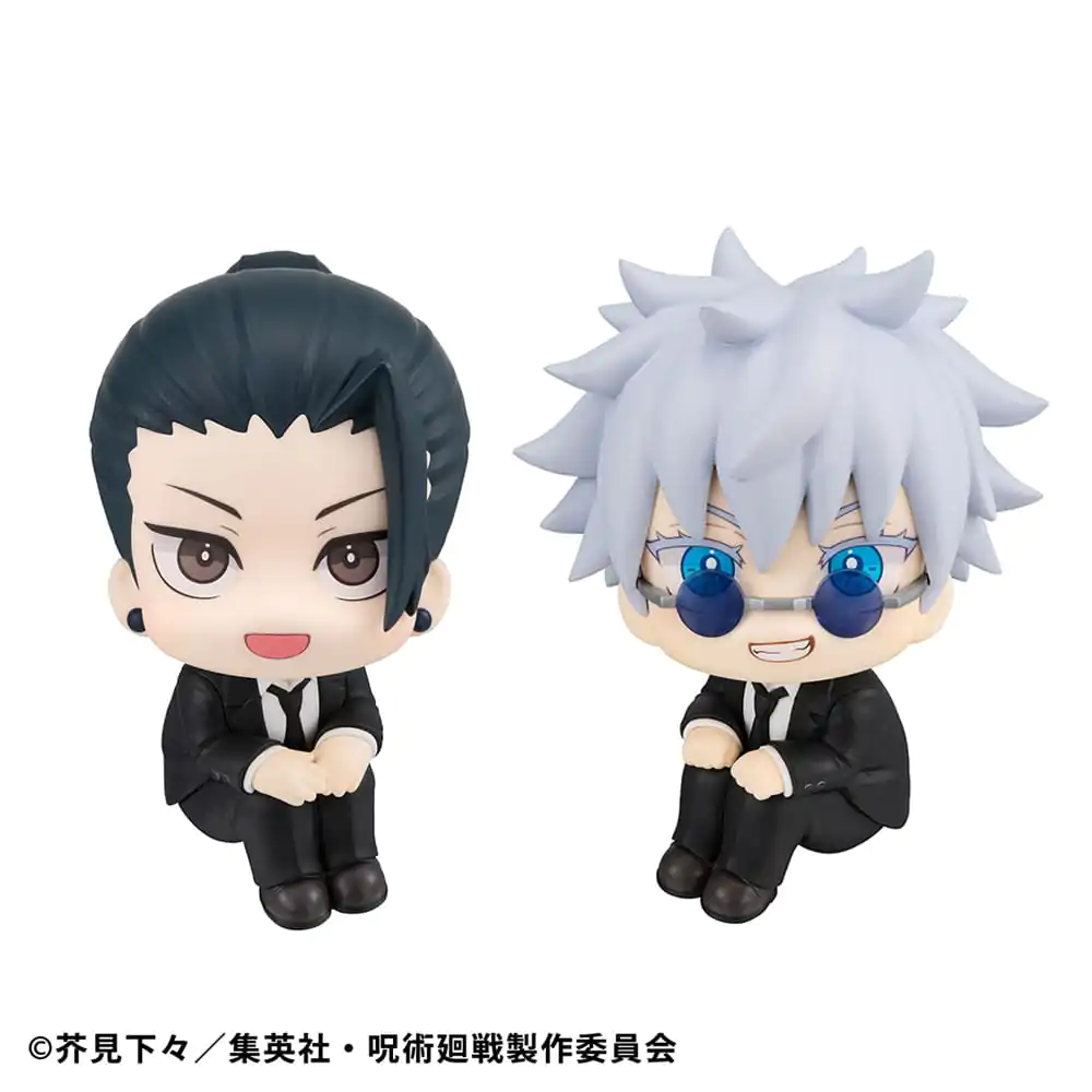 Jujutsu Kaisen Look Up PVC soška Satoru Gojo oblek Ver. & Suguru Geto oblek Ver. 11 cm (s darčekom) termékfotó