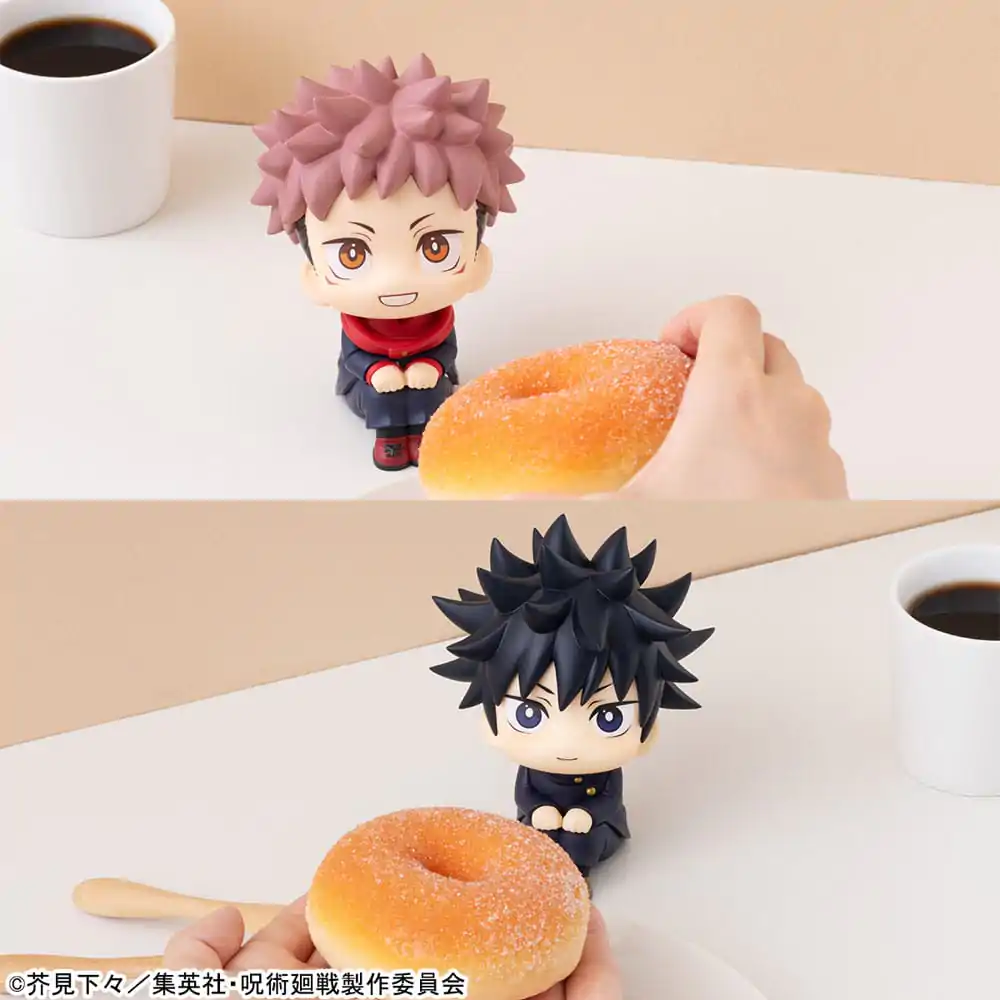 Jujutsu Kaisen Look Up PVC Soška Yuji Itadori Laugh Ver. & Megumi Fushiguro Smile Ver. 11 cm (s darčekom) produktová fotografia