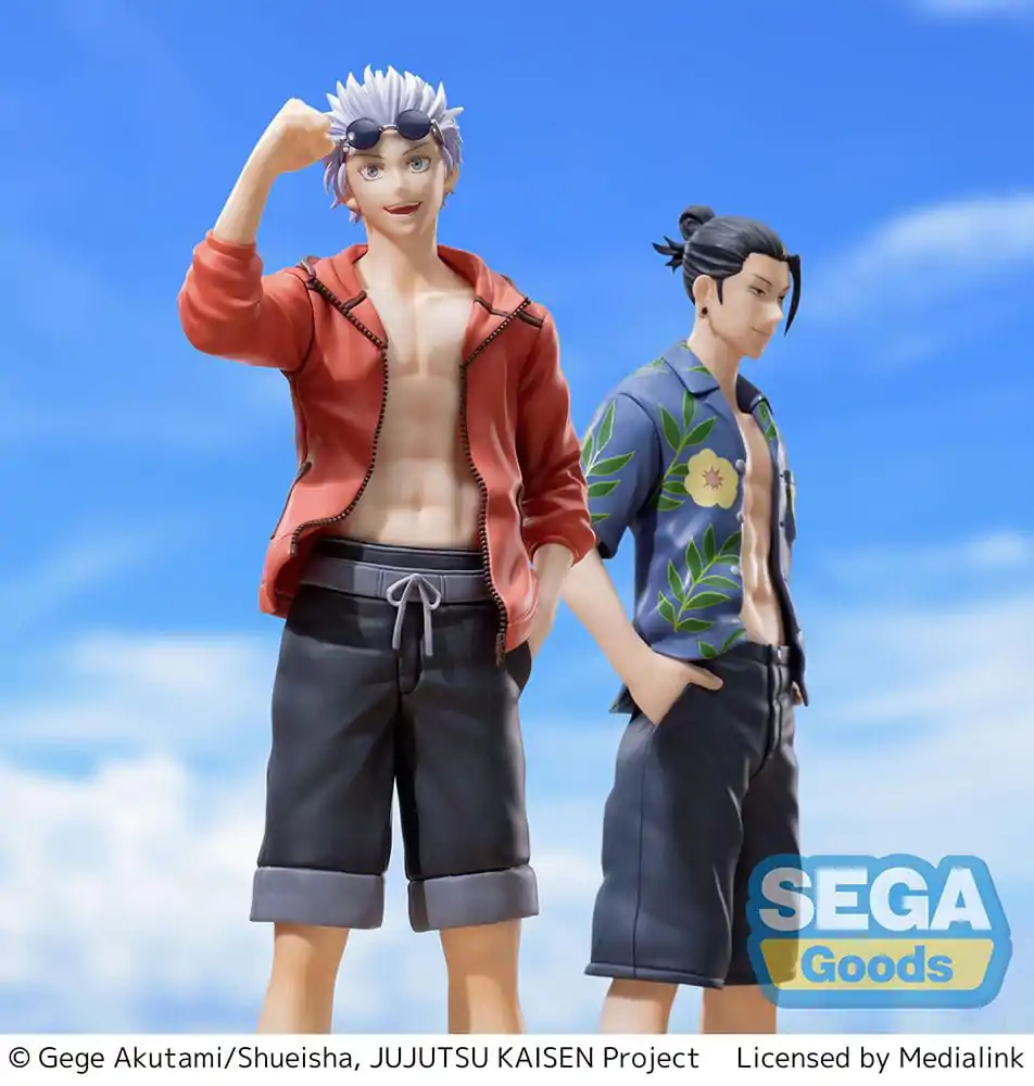 Jujutsu Kaisen Luminasta PVC socha Kaigyoku/Gyokusetsu Satoru Gojo Mensore!!! 21 cm produktová fotografia