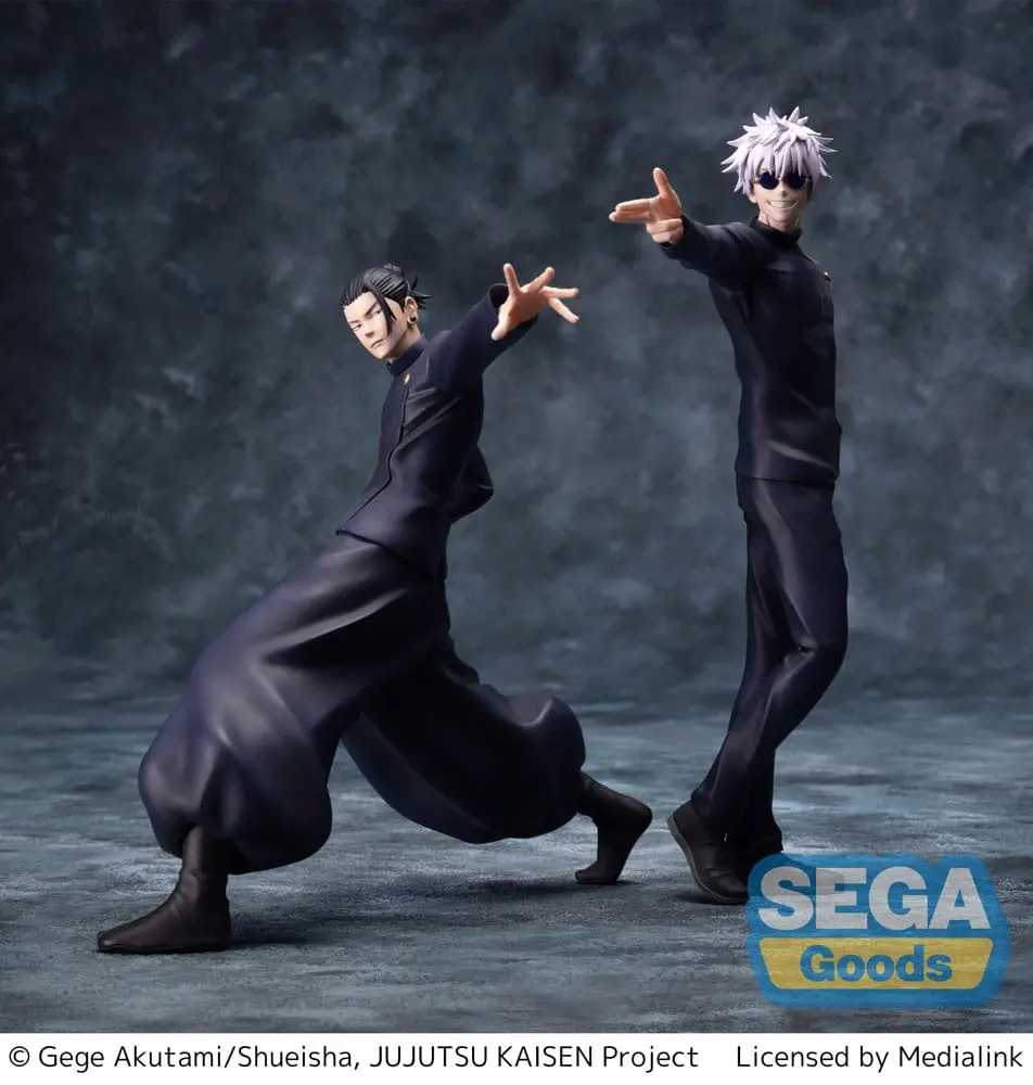 Jujutsu Kaisen Luminasta PVC soška Kaigyoku/Gyokusetsu "Satoru Gojo" Strong Duo 20 cm produktová fotografia