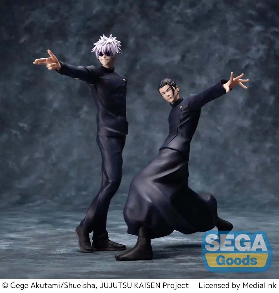 Jujutsu Kaisen Luminasta PVC Socha figúrka Kaigyoku/Gyokusetsu "Suguru Geto" Strong Duo 17 cm termékfotó