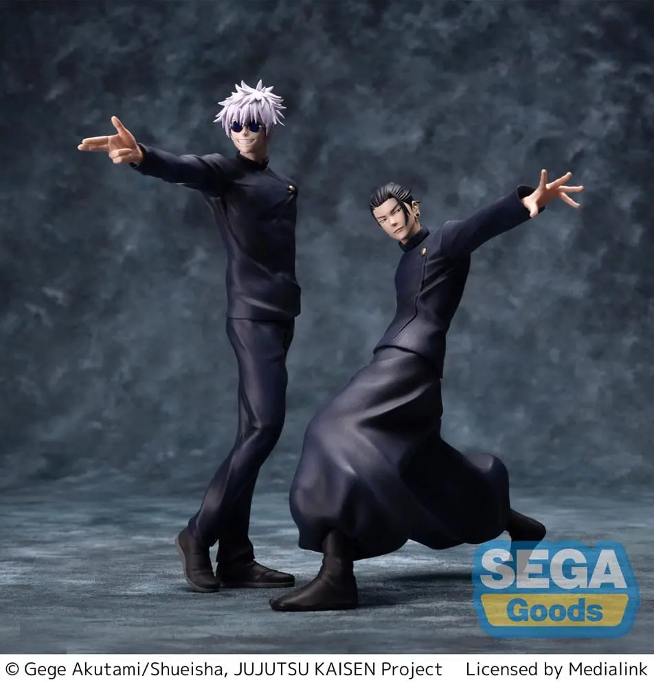 Jujutsu Kaisen Luminasta PVC Socha Kaigyoku/Gyokusetsu "Suguru Geto" Strong Duo 17 cm produktová fotografia