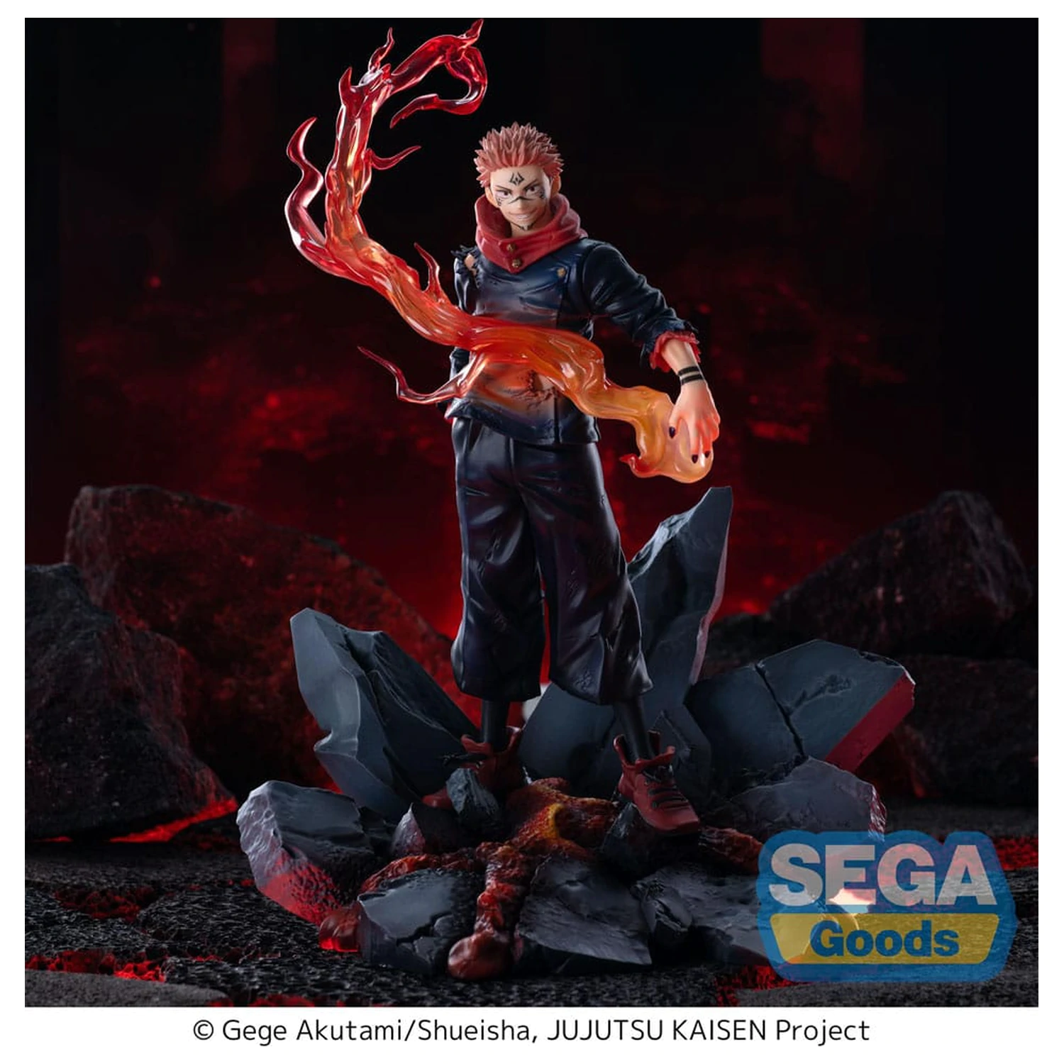 Jujutsu Kaisen Luminasta PVC socha Sukuna Fuga 23 cm produktová fotografia