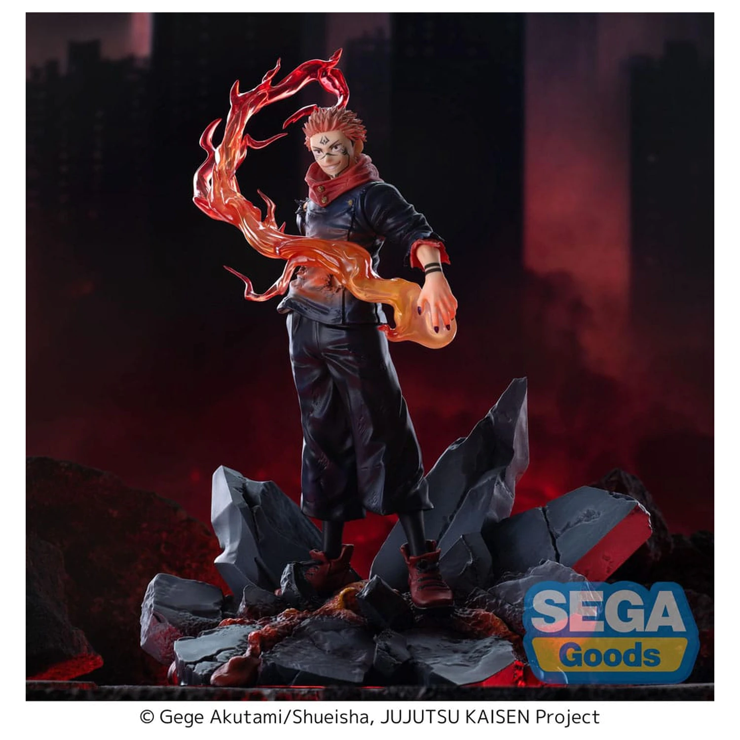 Jujutsu Kaisen Luminasta PVC socha Sukuna Fuga 23 cm produktová fotografia