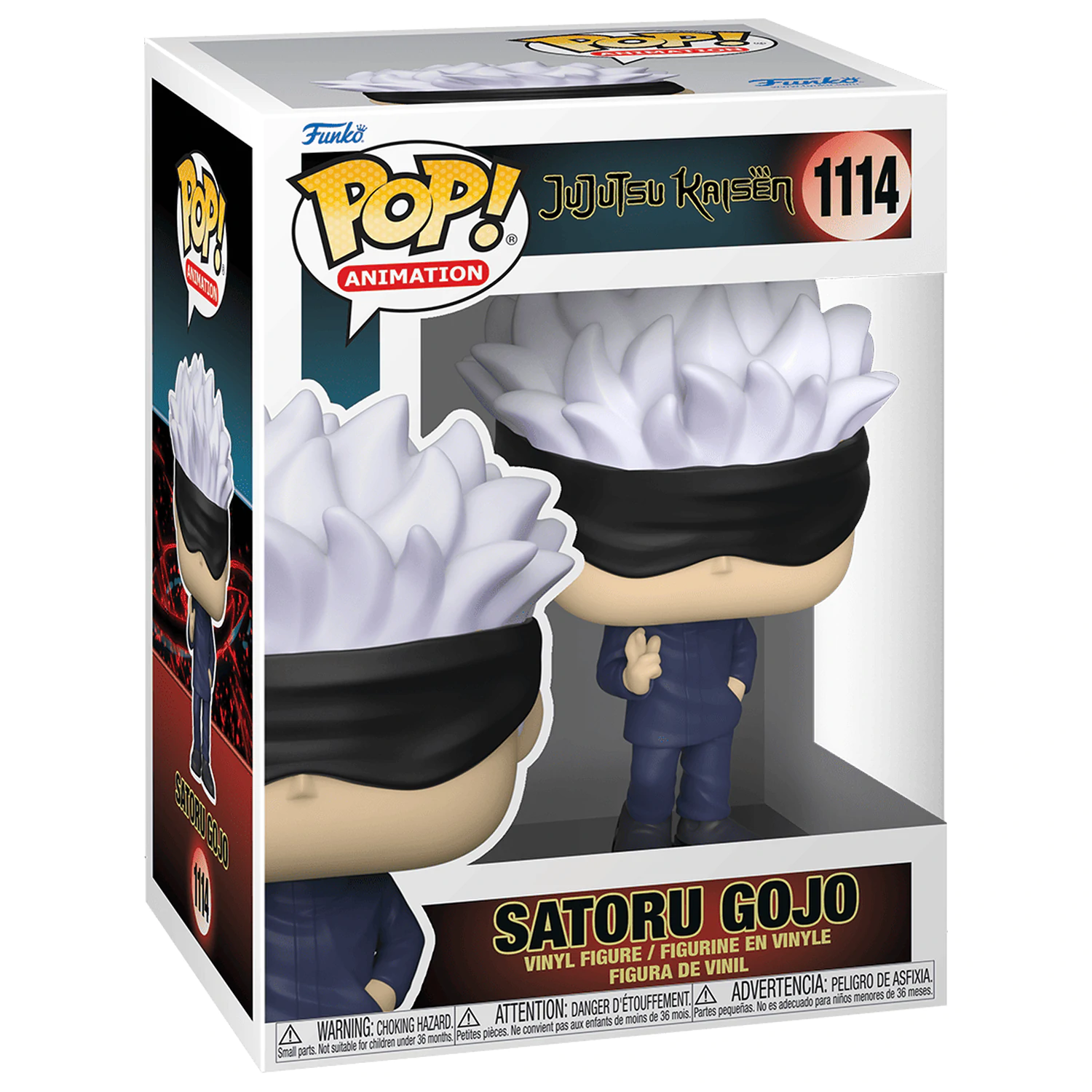 Jujutsu Kaisen POP! Animation Vinylová Figúrka Gojo 9 cm produktová fotografia