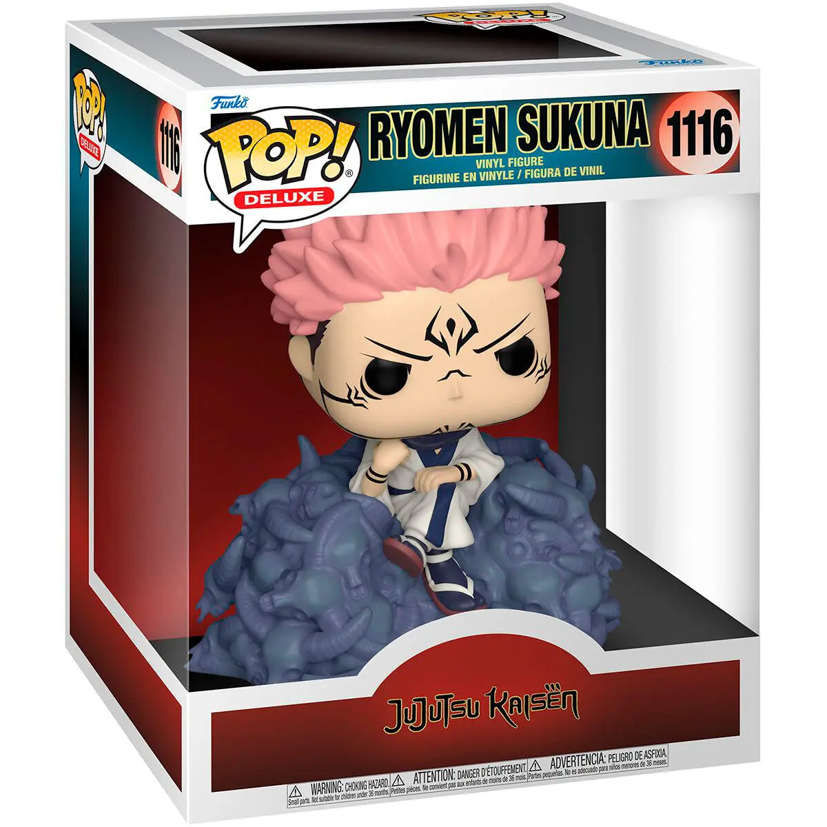 Jujutsu Kaisen POP! Deluxe Vinyl Figúrka Sukuna 9 cm termékfotó