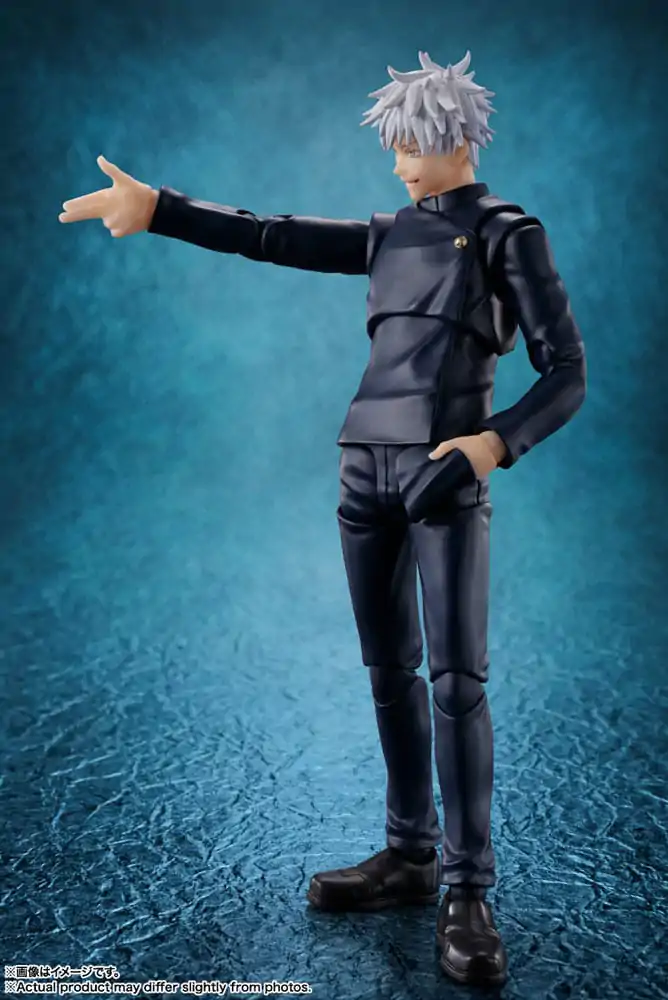 Jujutsu Kaisen S.H. Figuarts Akčná figúrka Satoru Gojo (Tokijská škola Džudžucu) 16 cm termékfotó