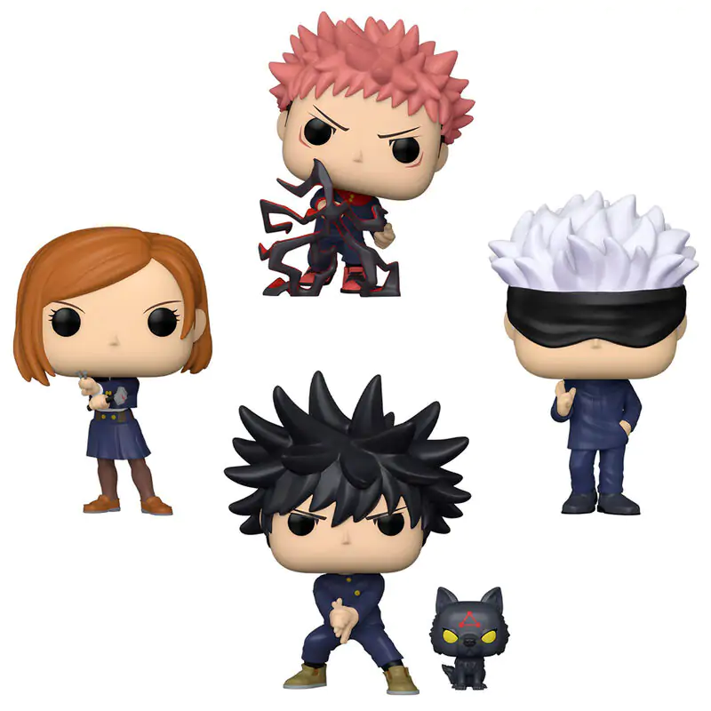 Jujutsu Kaisen POP! Animation Vinylová figúrka 4-balenie S1 9 cm produktová fotografia