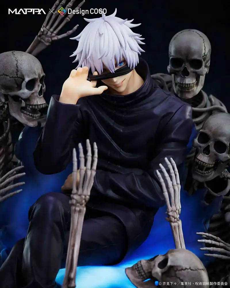 Jujutsu Kaisen Shibuya Incident Mappa x Design Coco PVC socha 1/7 Satoru Gojo 23 cm produktová fotografia