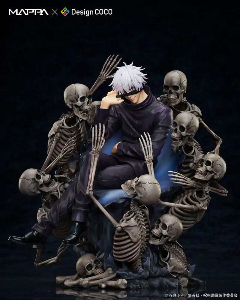 Jujutsu Kaisen Shibuya Incident Mappa x Design Coco PVC socha 1/7 Satoru Gojo 23 cm produktová fotografia