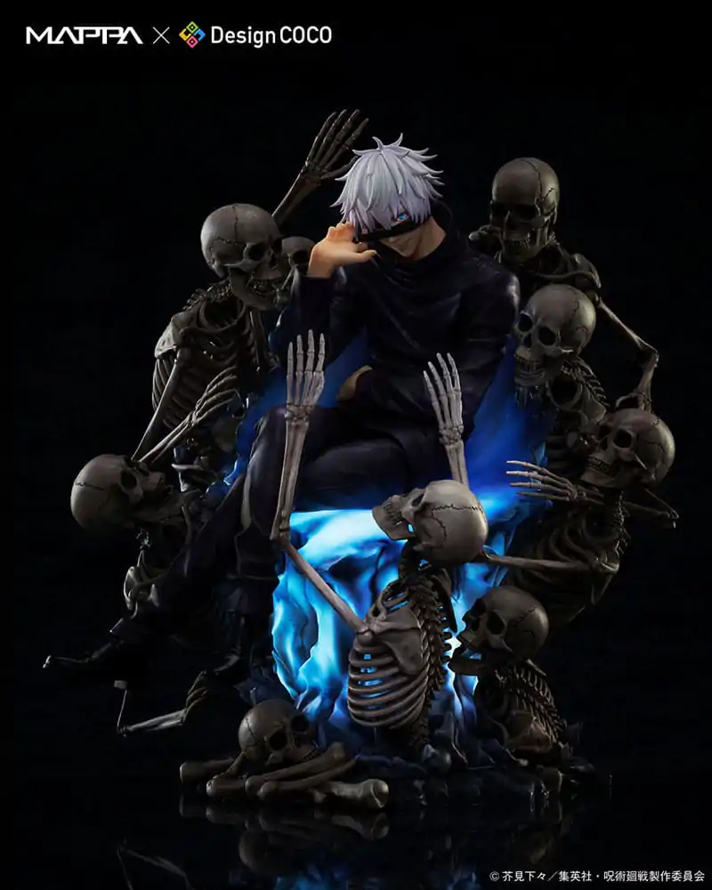 Jujutsu Kaisen Shibuya Incident Mappa x Design Coco PVC socha 1/7 Satoru Gojo 23 cm produktová fotografia