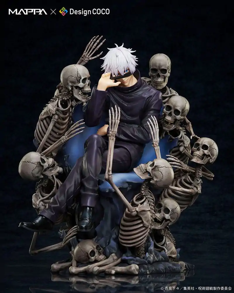 Jujutsu Kaisen Shibuya Incident Mappa x Design Coco PVC socha 1/7 Satoru Gojo 23 cm produktová fotografia
