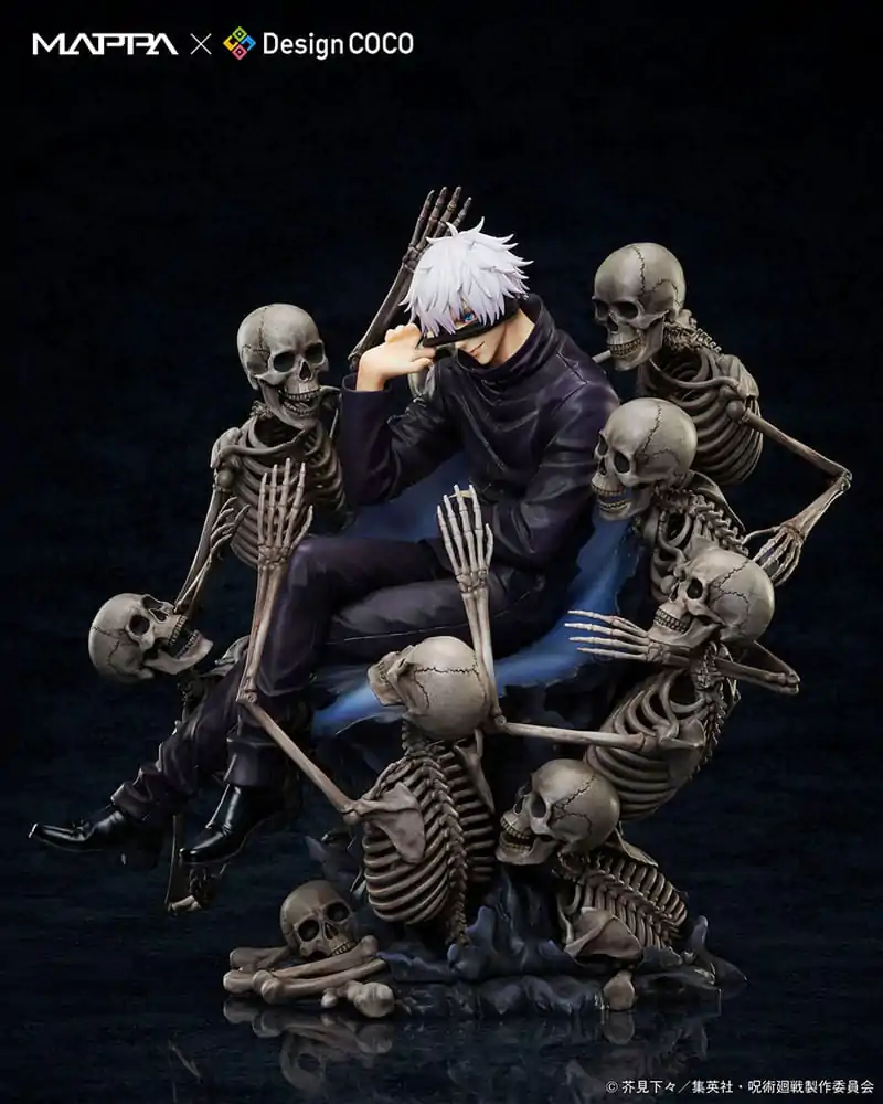Jujutsu Kaisen Shibuya Incident Mappa x Design Coco PVC socha 1/7 Satoru Gojo 23 cm produktová fotografia