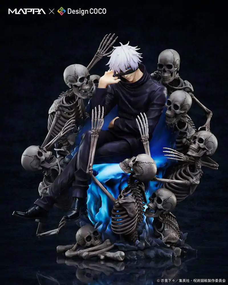Jujutsu Kaisen Shibuya Incident Mappa x Design Coco PVC socha 1/7 Satoru Gojo 23 cm produktová fotografia