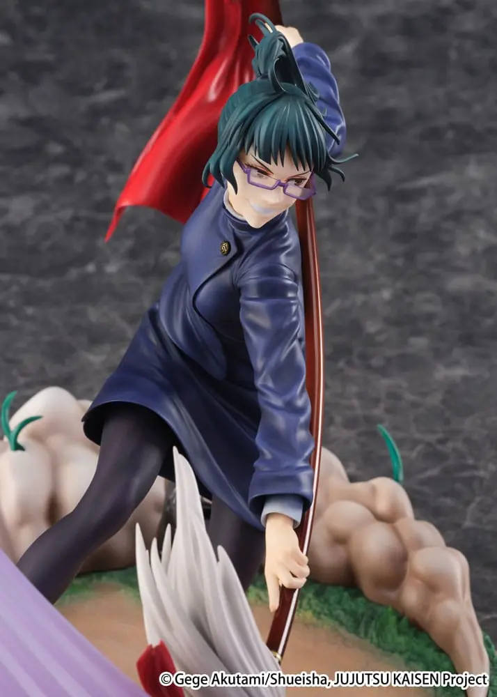 Jujutsu Kaisen SHIBUYA SCRAMBLE FIGURE PVC soška 1/7 Maki Zen'in 23 cm termékfotó