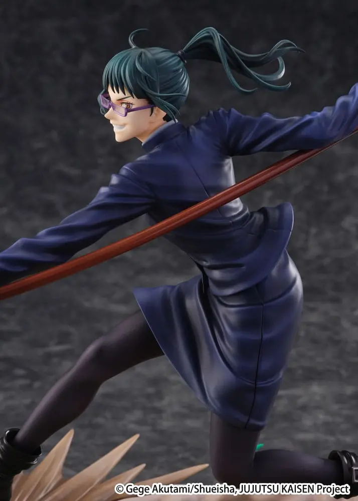 Jujutsu Kaisen SHIBUYA SCRAMBLE FIGURE PVC soška 1/7 Maki Zen'in 23 cm termékfotó