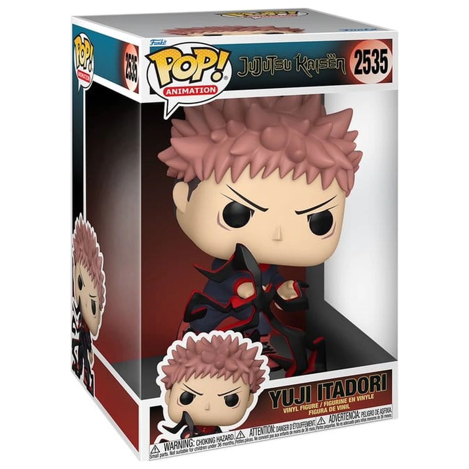 Jujutsu Kaisen Super Sized Jumbo Funko POP! Vinyl Figurka Yuji Itadori 25 cm produktová fotografia