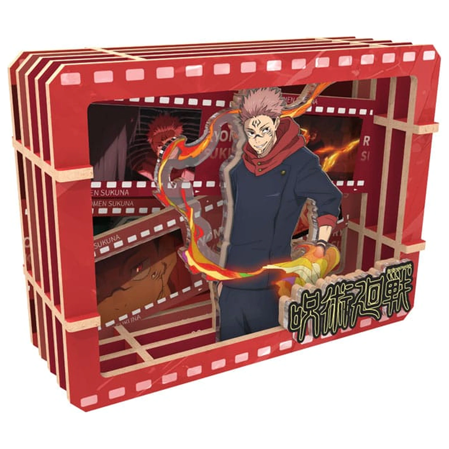 Jujutsu Kaisen Model Kit Drevený Gallery Film Frame (S) Itadori produktová fotografia