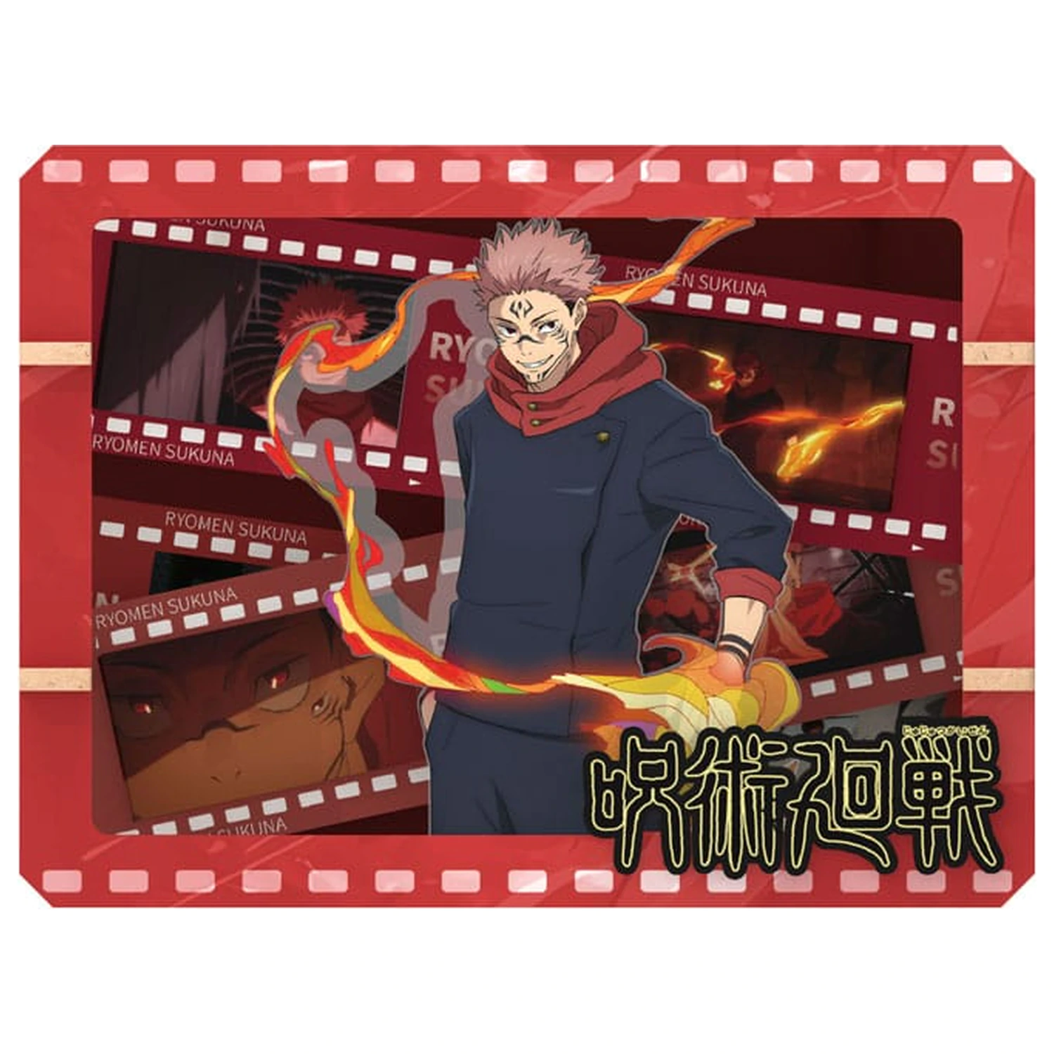 Jujutsu Kaisen Model Kit Drevený Gallery Film Frame (S) Itadori produktová fotografia