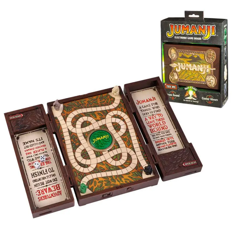Jumanji Board Game Zberateľská Mini Prop Replica 25 cm produktová fotografia