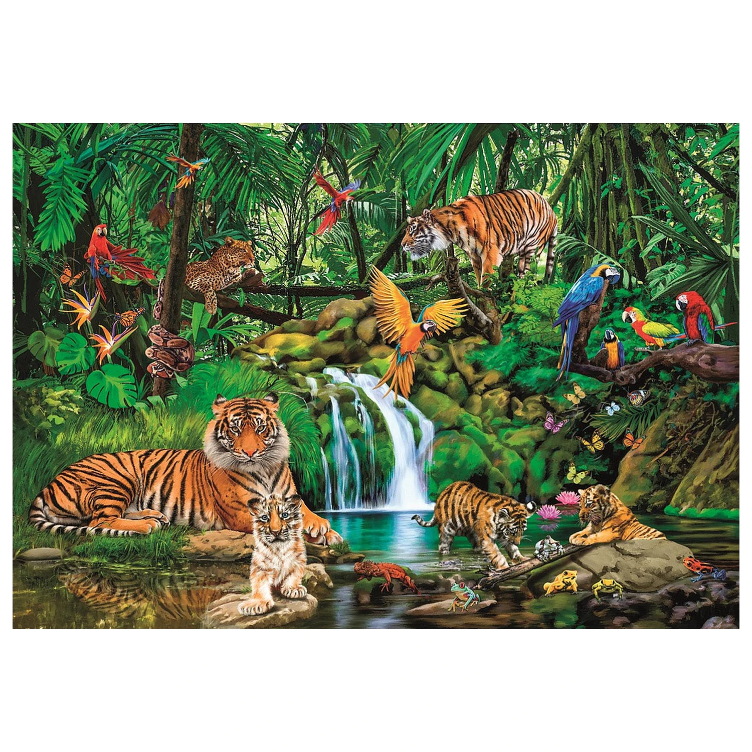 Jungle Retreat 300-dielne puzzle Clementoni produktová fotografia