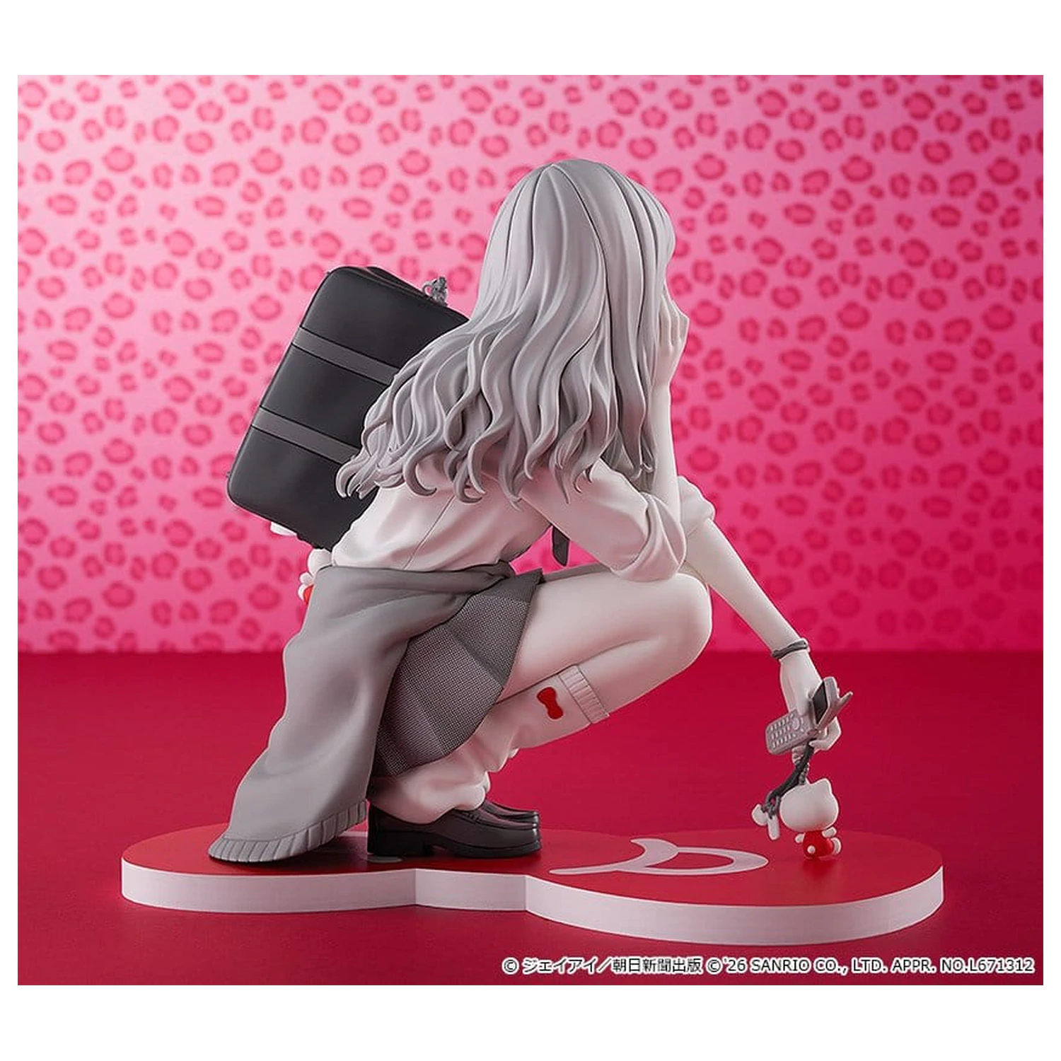 Junji Ito PVC figúrka Gyaru Tomie x Hello Kitty 14 cm produktová fotografia