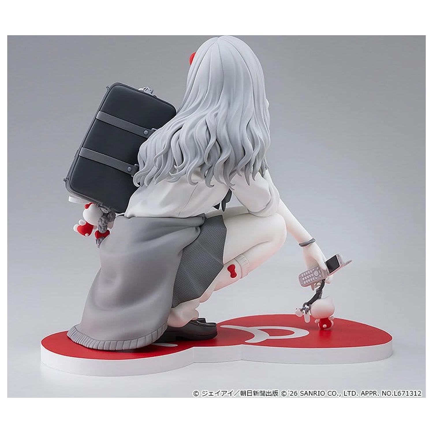 Junji Ito PVC figúrka Gyaru Tomie x Hello Kitty 14 cm produktová fotografia