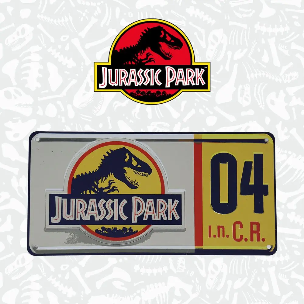 Jurassic Park Replica 1/1 Dennis Nedry poznávacia značka termékfotó