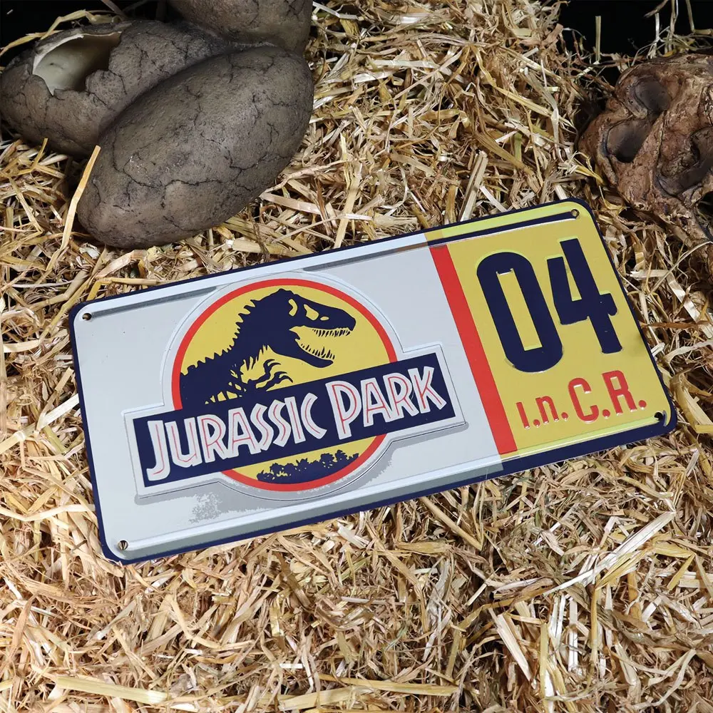 Jurassic Park Replica 1/1 Dennis Nedry poznávacia značka termékfotó