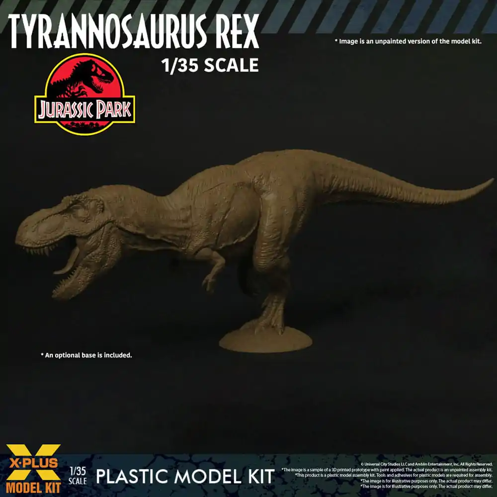 Jurassic Park Plastic Model Kit 1/35 Tyrannosaurus Rex 42 cm produktová fotografia