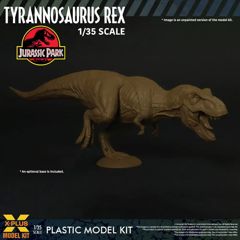 Jurassic Park Plastic Model Kit 1/35 Tyrannosaurus Rex 42 cm produktová fotografia