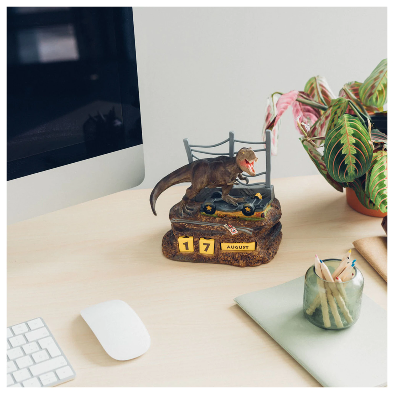 Jurassic Park 3D večný kalendár produktová fotografia