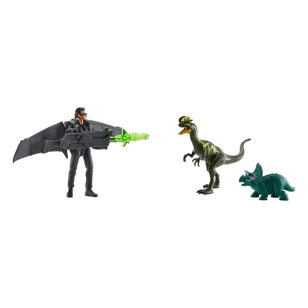 Jurassic Park '93 Classic Akčná Figúrka Dr. Ian Malcolm Glider Escape Pack 10 cm produktová fotografia