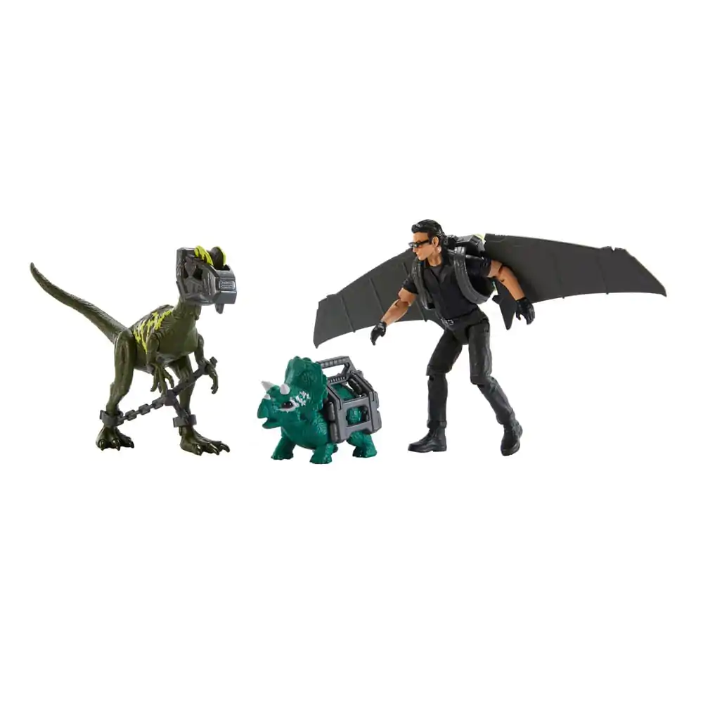 Jurassic Park '93 Classic Akčná Figúrka Dr. Ian Malcolm Glider Escape Pack 10 cm produktová fotografia
