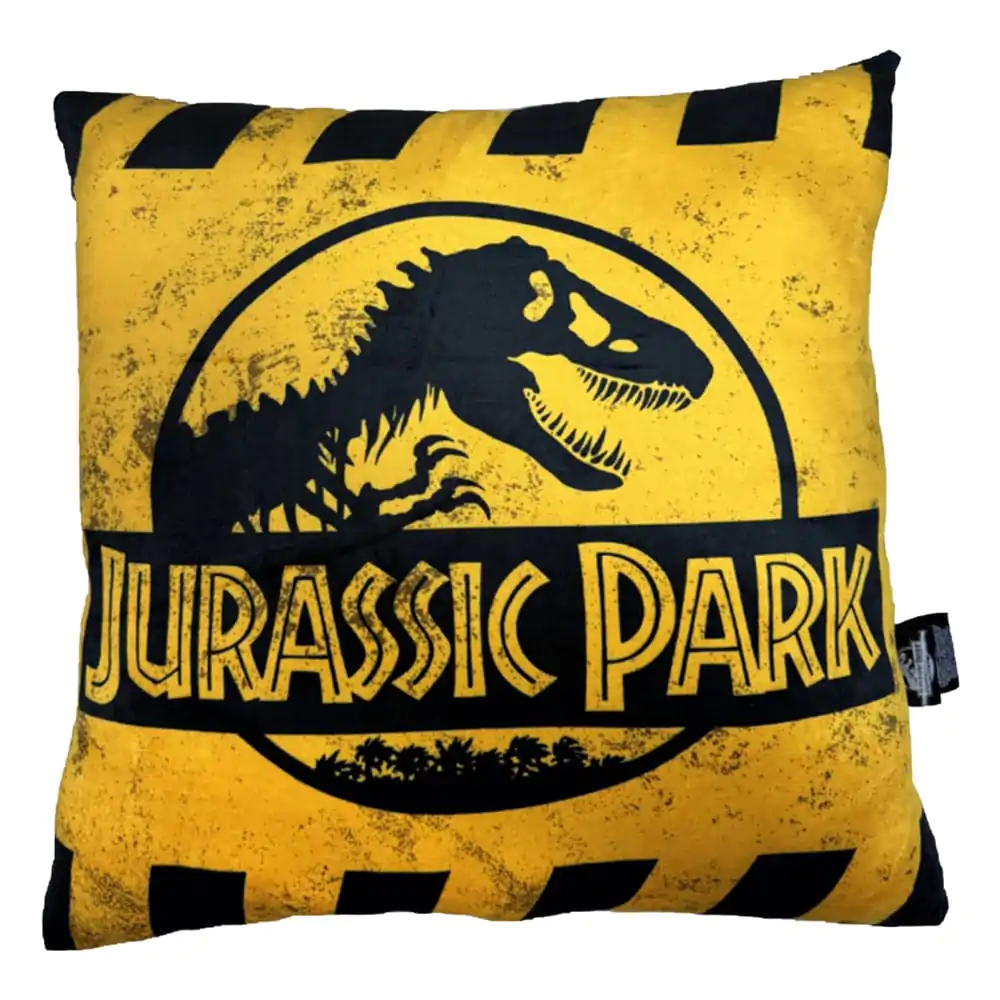 Jurassic Park Pillow Caution Logo 45 cm termékfotó