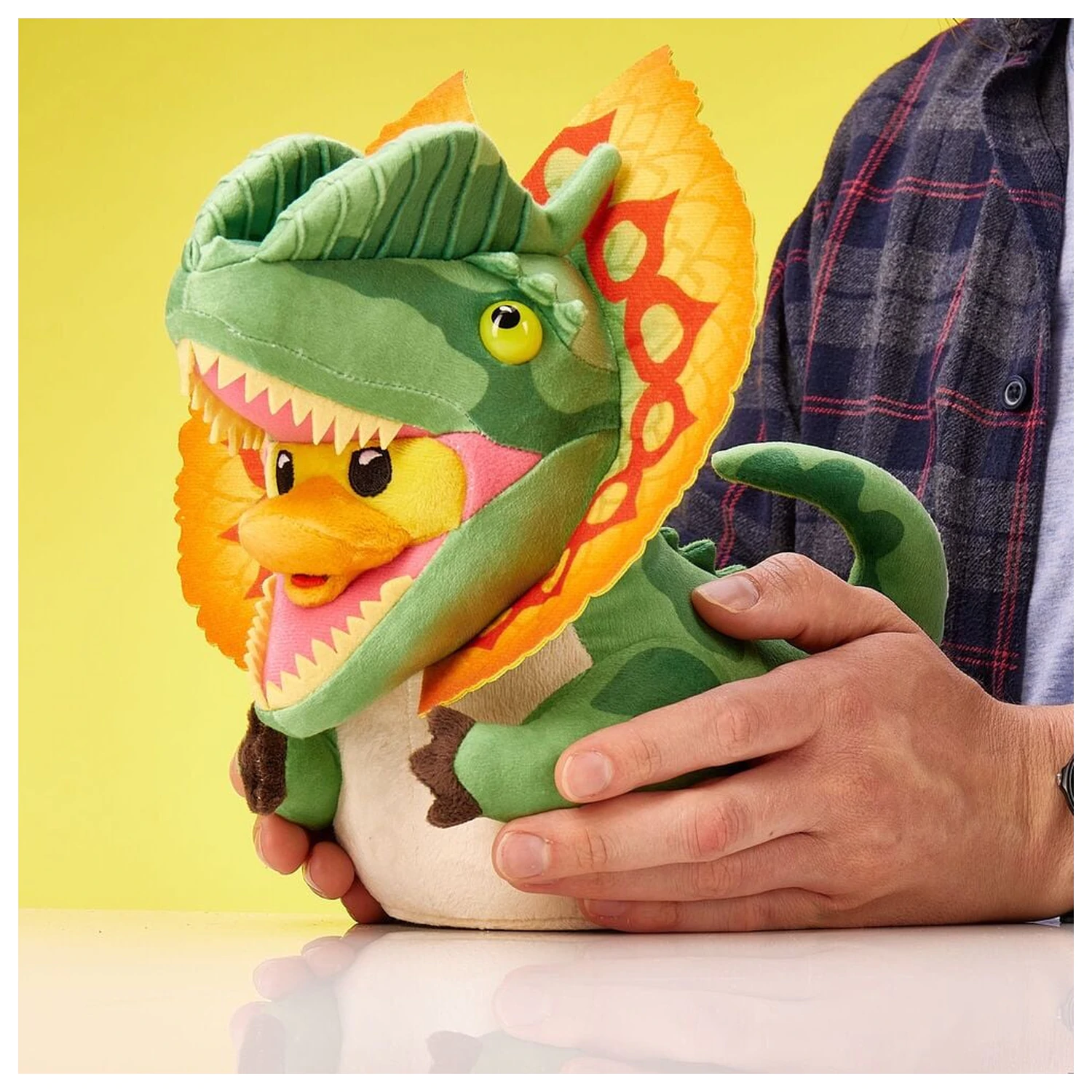 Jurassic Park Dilophosaurus plyšová hračka 23 cm produktová fotografia