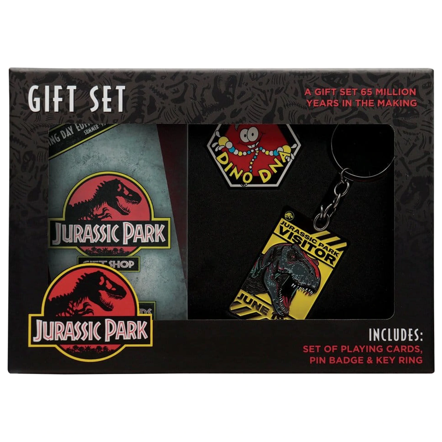 Jurassic Park darčeková súprava Dino produktová fotografia