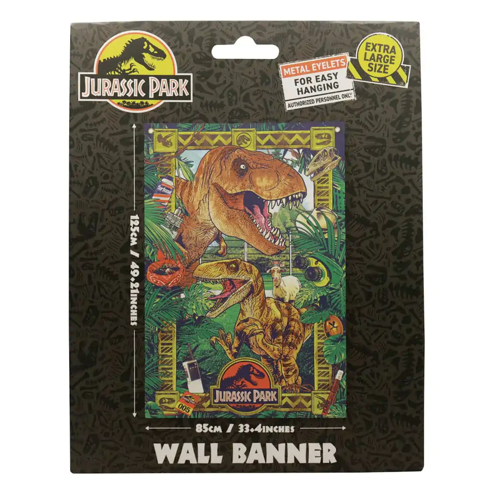 Jurassic Park Wall Banner 125 x 85 cm termékfotó