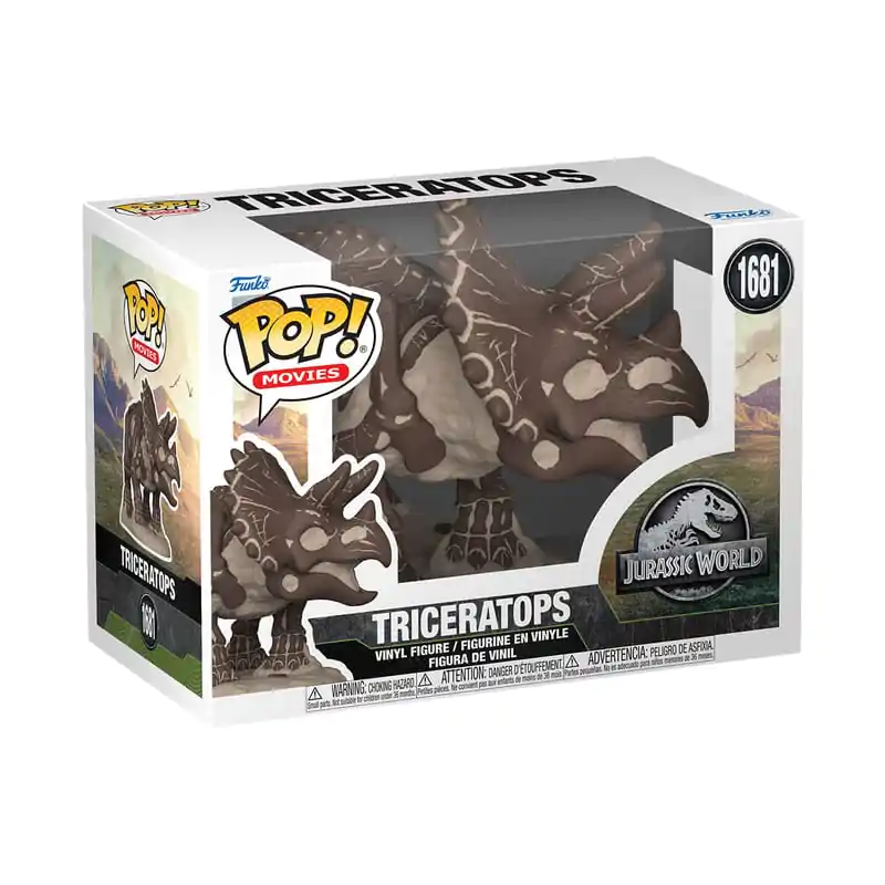 Jurassic Park Fossil Funko POP! Movies Vinylová figúrka Triceratops 9 cm produktová fotografia