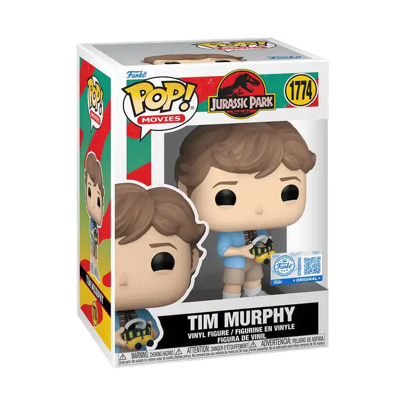 Jurassic Park Funko POP! Movies vinylová figúrka Tim Murphy s okuliarmi *Exkluzívna verzia* 9 cm produktová fotografia