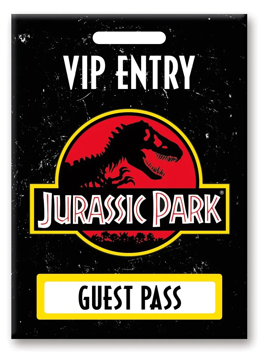 JURASSIC PARK Magnet – permanentka pre návštevníkov 6,3x8,9cm produktová fotografia