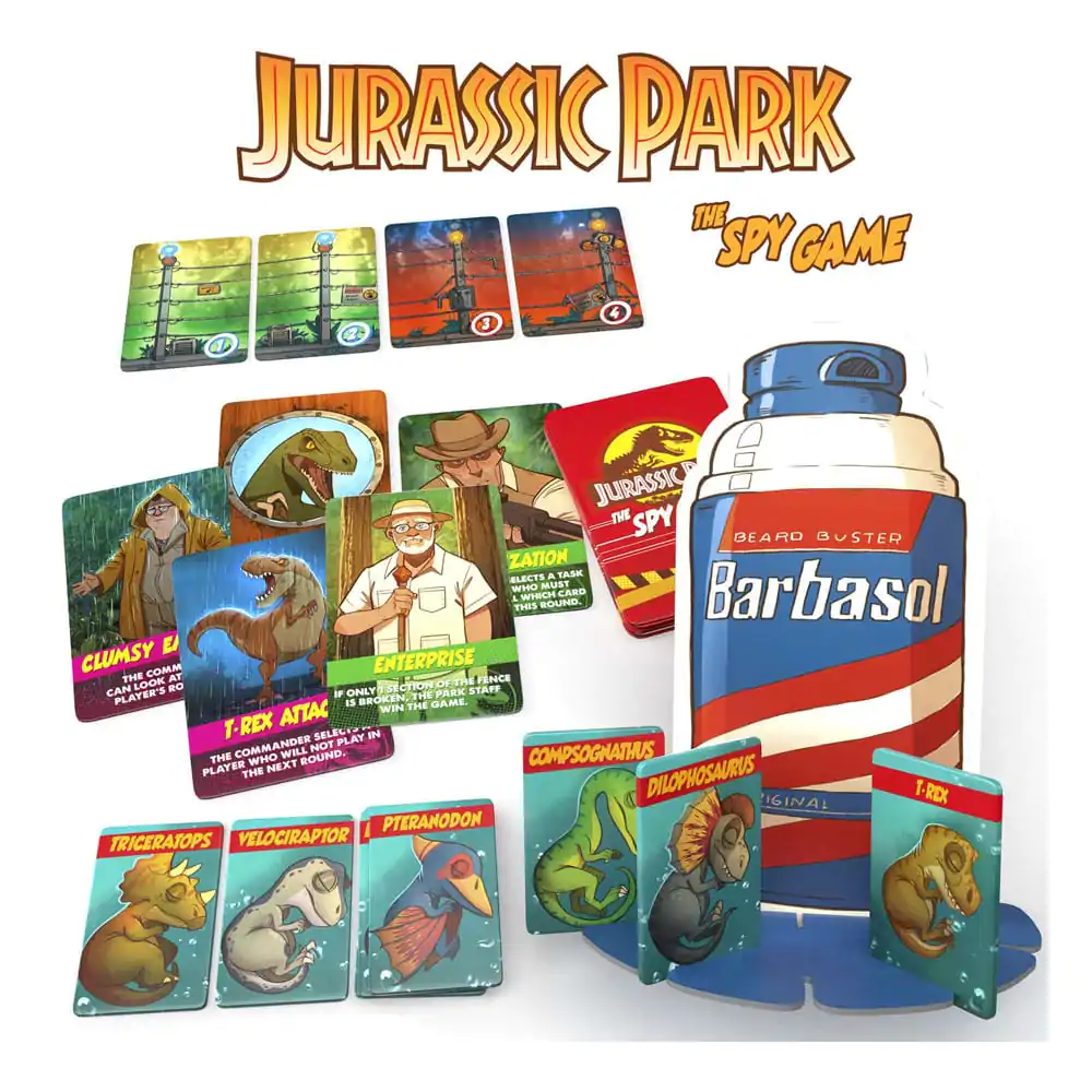 Jurassic Park Hidden Role Hra The Spy Game *English Version* produktová fotografia