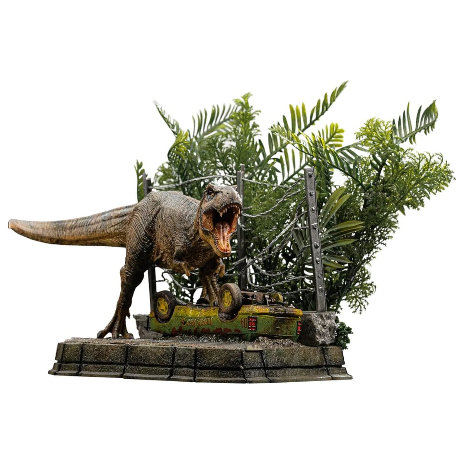 Jurassic Park Icons socha T-Rex Breakout Set A 17 cm produktová fotografia
