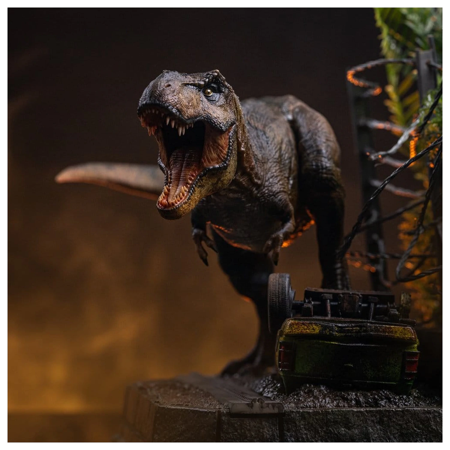 Jurassic Park Icons socha T-Rex Breakout Set A 17 cm produktová fotografia