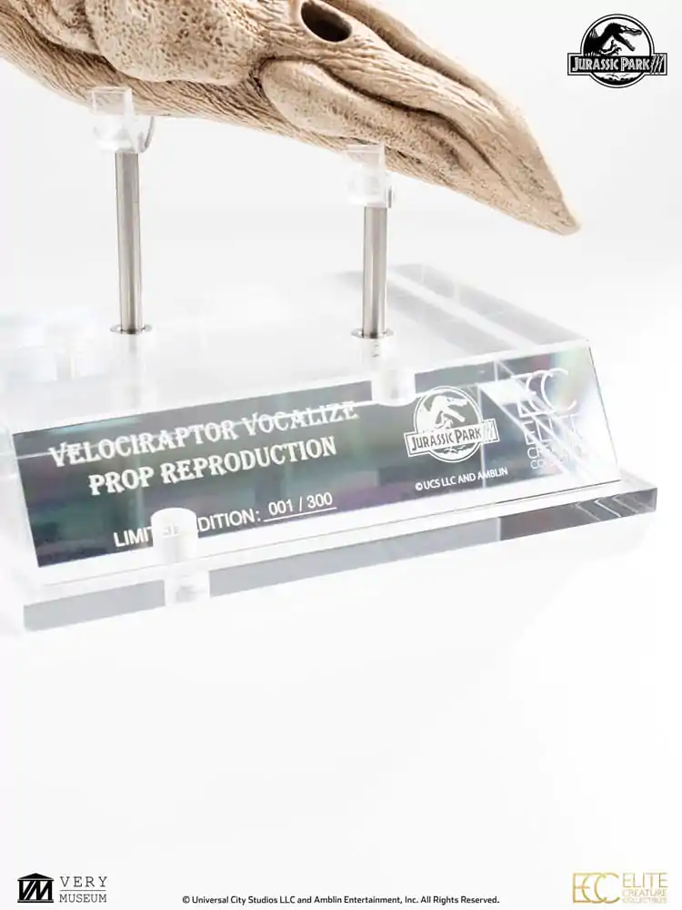 Jurassic Park III Prop Replica 1/1 Velociraptor rezonančná komora 18 cm produktová fotografia